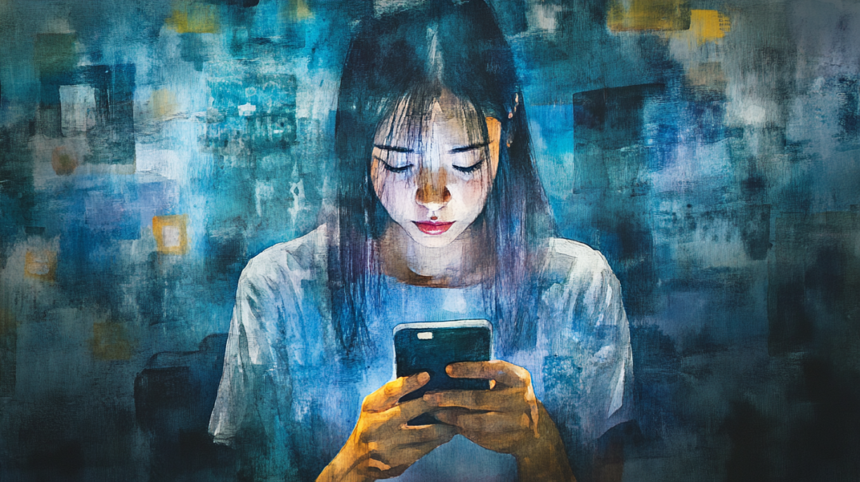 夫が中国人女性と頻繁に接触している状況をチェック